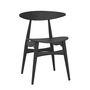 Carl Hansen - CH33T, hêtre soft laqué noir