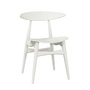 Carl Hansen - CH33T, Hêtre doux laqué blanc naturel