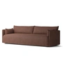 Audo - Offset Sofa , 3 places, bordeaux ( Audo Bouclé 08)