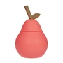 OYOY - Tasse à poire avec paille, cherry red
