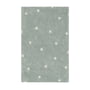 Lorena Canals - Mini Dot Tapis, 100 x 150 cm, blue sage / naturel