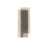 ferm Living - Counter Tapis de sol, 80 x 200 cm, charcoal / blanc cassé