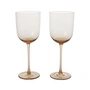 Ferm Living - Host Verre à vin rouge, blush (set de 2)