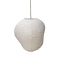 Ferm Living - Kurbis Abat-jour, H 40 x Ø 38 cm, naturel