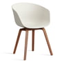 Hay - About A Chair AAC 22, noyer laqué / melange cream 2. 0