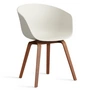 HAY - About A Chair AAC 22, noyer laqué / melange cream 2. 0
