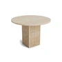 Norr11 - Soho Table basse Ø 50 x H 35 cm, travertin naturel