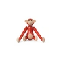 Kay Bojesen - Singe en bois mini, rouge vintage