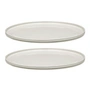 Serax - Dune Assiette by Kelly Wearstler, Ø 33 cm, albâtre / blanc (set de 2)
