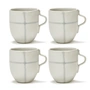 Serax - Zuma Gobelets by Kelly Wearstler, Salt / blanc (set de 4)