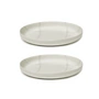 Serax - Zuma Assiette creuse by Kelly Wearstler, Ø 25,5 cm, Salt / blanc (lot de 2)