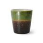 HKliving - 70's Tasse à café, 180 ml, algue