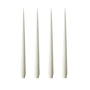 ester & erik - Bougie pointue, 24 cm, No. 13, elderflower / matt (set de 4)