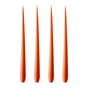 ester & erik - Bougie fouet, 32 cm, No. 16/2, vivid orange / matt (set de 4)