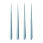 ester & erik - Bougie fouet, 32 cm, No. 59, sky blue / matt (set de 4)