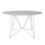 Acapulco Design - The Ring Table, H 74 x Ø 120 cm, HPL blanc / blanc