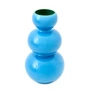 Acapulco Design - Los Floreros Vase, rumba, azul bleu