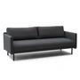 Normann Copenhagen - Rar Canapé 3 places, noir / Re-Born dark grey
