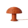 HKliving - Lampe de table en rotin, coral