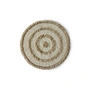 HKliving - Tapis de bain rond, Ø 80 cm, cream