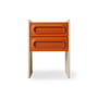 HKliving - Space Table de nuit, orange / cream