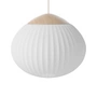 Bolia - Acorn Lampe à suspendre Ø 64 cm, chêne huilé / ivoire