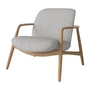 Bolia - Bowie Fauteuil, chêne huilé / Nantes gris clair