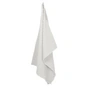 The Organic Company - Big Waffle Drap de douche, 50 x 130 cm, blanc naturel