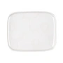 Marimekko - Oiva Unikko Plateau de service, 15 x 12 cm, blanc