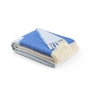 Northern - Echo Couverture en laine 130 x 170 cm, bleu