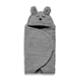 Jollein - Couverture d'enveloppement Bunny, 100 x 105 cm, storm grey