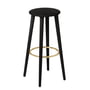 Umage - The Socialite Tabouret de bar H 77,5 cm, chêne noir