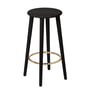 Umage - The Socialite Tabouret de bar H 67,5 cm, chêne noir