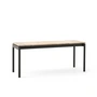 & Tradition - Ville AV27 Banc de jardin, 110 x 40 cm, warm black