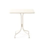 & Tradition - Thorvald SC97 Outdoor Table de bistrot, 70 x 70 cm, ivory
