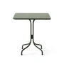 & Tradition - Thorvald SC97 Outdoor Table de bistrot, 70 x 70 cm, bronze green