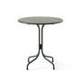 & Tradition - Thorvald SC96 Outdoor Table de bistrot, Ø 70 cm, bronze green