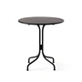& Tradition - Thorvald SC96 Outdoor Table de bistrot, Ø 70 cm, warm black