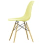 Vitra - Eames Plastic Side Chair DSW RE, érable jaunâtre / citron (patins en feutre basic dark)