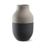 Kähler Design - Omaggio Circulare Vase, H 31 cm, gris anthracite