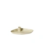 Broste Copenhagen - Mie Plateau pour bougies, Mini 10 x 8 x 2 cm, castle beige