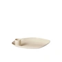 Broste Copenhagen - Mie Plateau pour bougies, 15 x 11 x 3 cm, rainy day grey