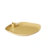 Broste Copenhagen - Mie Plateau pour bougies, 25 x 25 x 3 cm, taupe sable