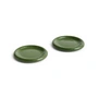 HAY - Barro Assiette Ø 18 cm, vert (set de 2)