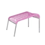 Fiam - Mya Spaghetti Tabouret de pied, aluminium / rose