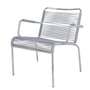 Fiam - Mya Spaghetti Fauteuil de détente, aluminium / gris