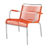 Fiam - Mya Spaghetti Fauteuil de détente, aluminium / orange