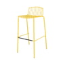 Jan Kurtz - Mori Chaise de bar de jardin, 75 cm, jaune