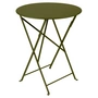 Fermob - Bistro Table pliante Ø 60 cm, pesto
