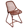 Fermob - Sixties Chaise, empilable, rouge ocre